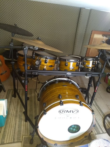Bateria RMV Concept X5- Pratos zildjan ZBT - Foto 4