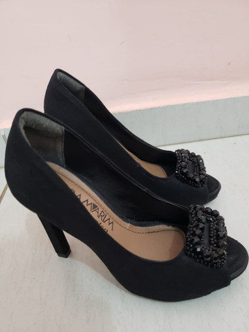 peep toe ramarim total confort