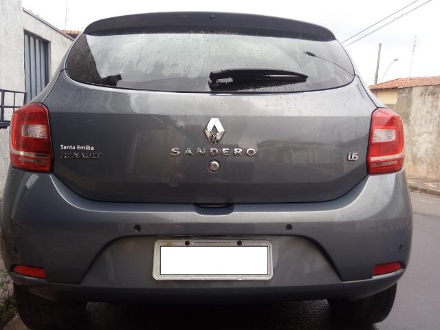 Sandero Expression 1,6 15/15 Cinza Metalizado - Foto 2