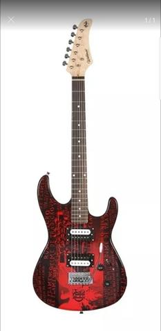 Guitarra nova estampa do flamengo