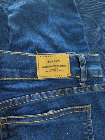 calça jeans bunnys feminina