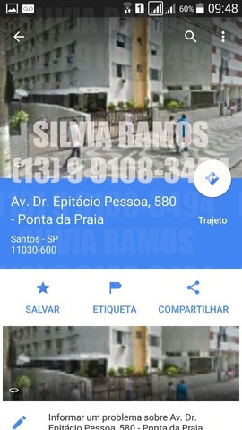 Temporada-sala living aconchegante-Nova Ponta da Praia com Aquário de Santos - Foto 3