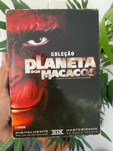 Pack DVD original Planeta dos macacos 