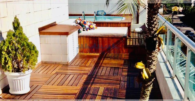 Jardim Oceânico | Cobertura 3 quartos, sendo 3 suites
