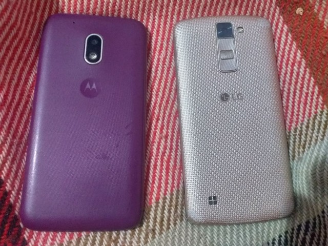 3 celulares LG e um Motorola  - Foto 4