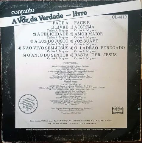 Não É Tarde Demais  Álbum de Voz da Verdade 