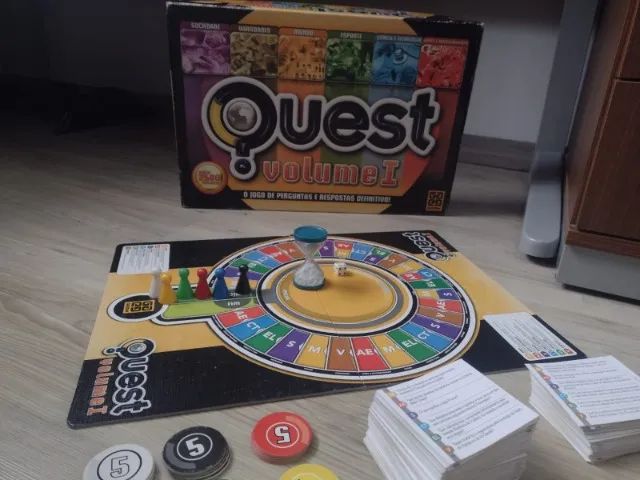 Jogo de tabuleiro quest  +28 anúncios na OLX Brasil