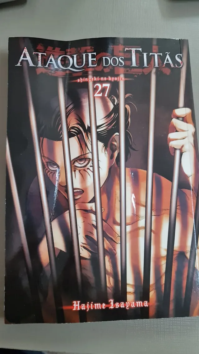 Ataque dos Titãs (Attack on Titan - shingeki no kyojin) Mangá Novo Lacrado  (Volumes 18,28,29)