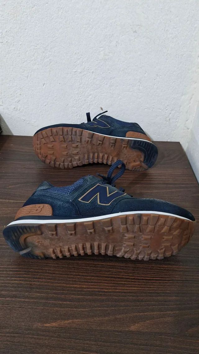 T nis new balance 574 original Cal ados Pomp ia Belo