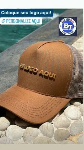 Personalize sua marca boné alto padrão  - Foto 4