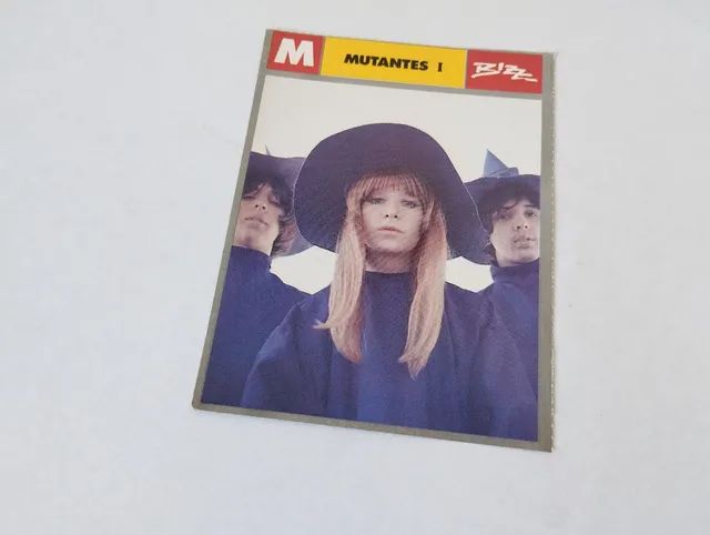 Figurinha Card Ficha Mutantes Rita Lee (Revista Bizz) Anos 80 - Foto 3