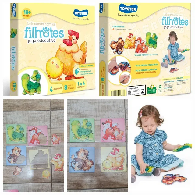 Puzzle Quebra Cabeça Infantil Disney Elementos 100 Peças - Toyster