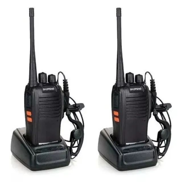 Par de Rádios Comunicadores Baofeng BF-777S