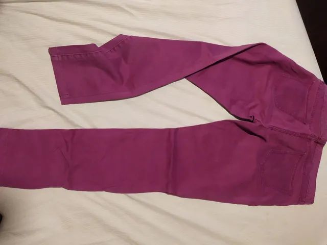 Calça jeans rosa 38 - Foto 3