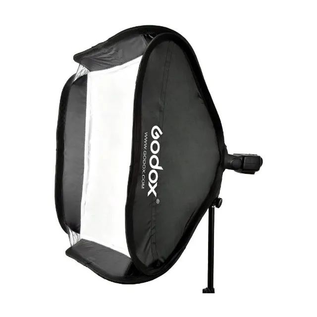 Softbox P/ Flash Speedligh 80x80 Universal Canon Nikon Sony - Foto 3