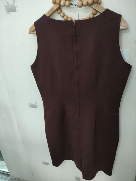 SPECIAL sp vestido marrom tubinho - Foto 3