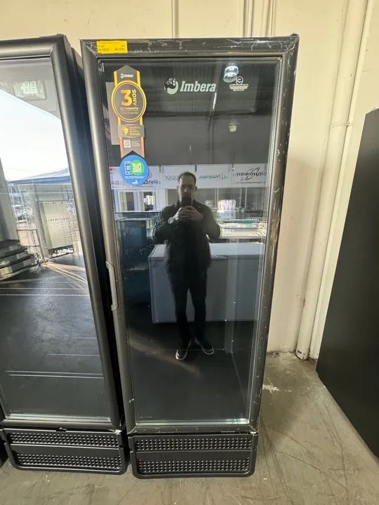 Geladeira de bebidas 450 litros 0 a 7 graus nova com garantia 