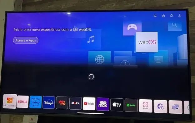 Tv Smart LG 75 polegadas 4k ultra Aí Thinq - Foto 3
