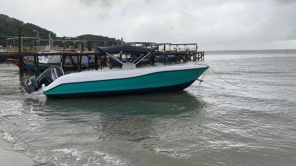 Lancha Transporte Passageiros Alternativa 21.5 Motor Mercury 100HP 4T