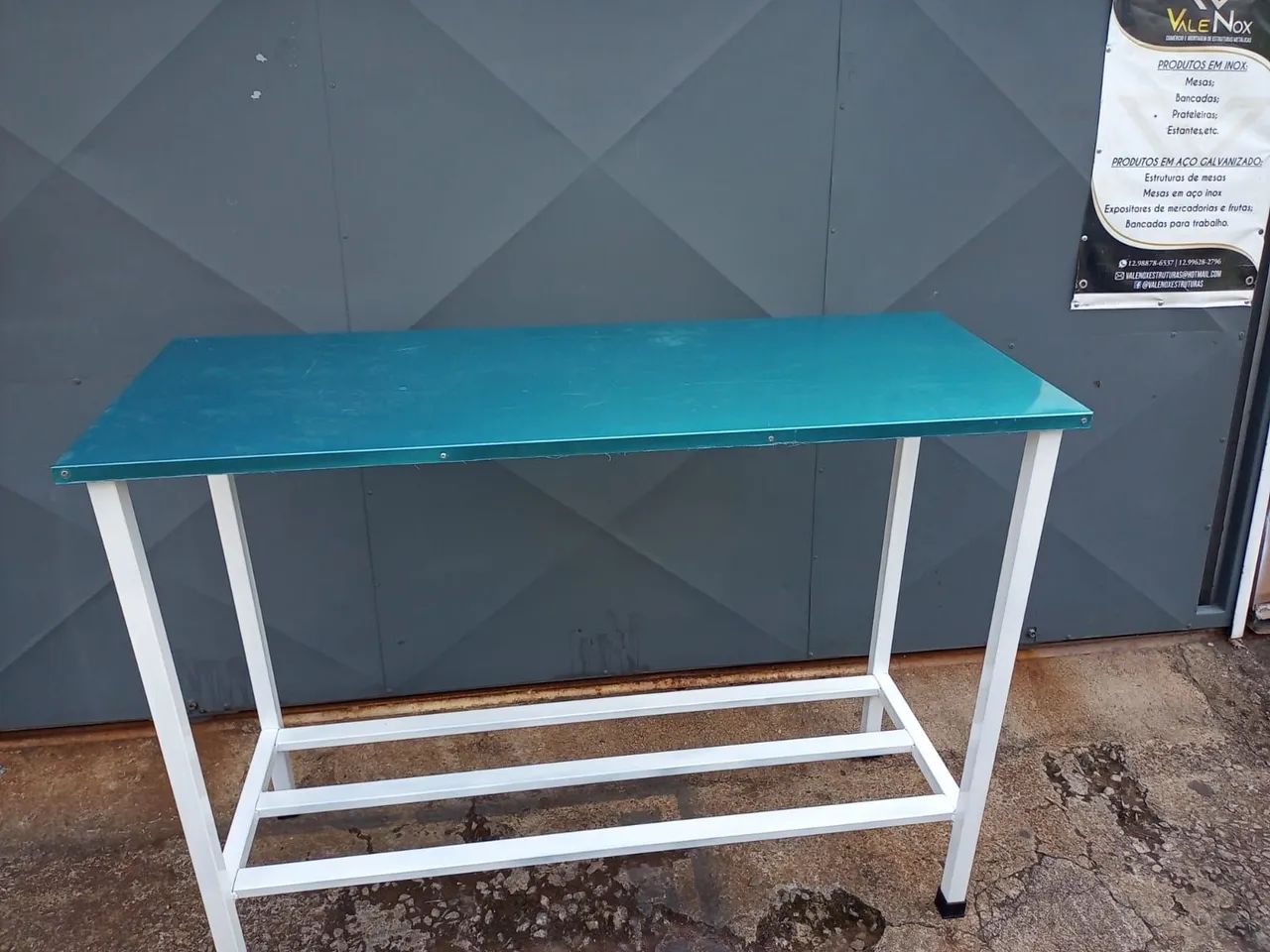 Mesa inox 1.20 MT nova - Foto 2