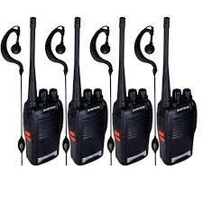 Radio Baofeng 4 Unidades Uhf/Vhf 16 Canais Entregamos