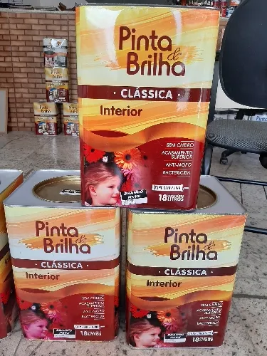 Tinta Branca Pinta e Brilha 18lt
