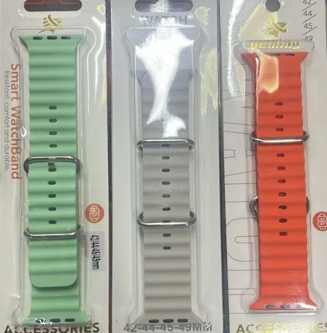 Pulseira Mariner Para Apple Watch 42mm 44mm 45mm Ultra 49mm - Foto 4