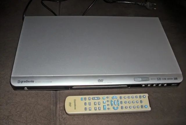 Dvd Gradiente Multimedia Dvd Player Modelo D-680 em Perfeito Estado 180 - Foto 5