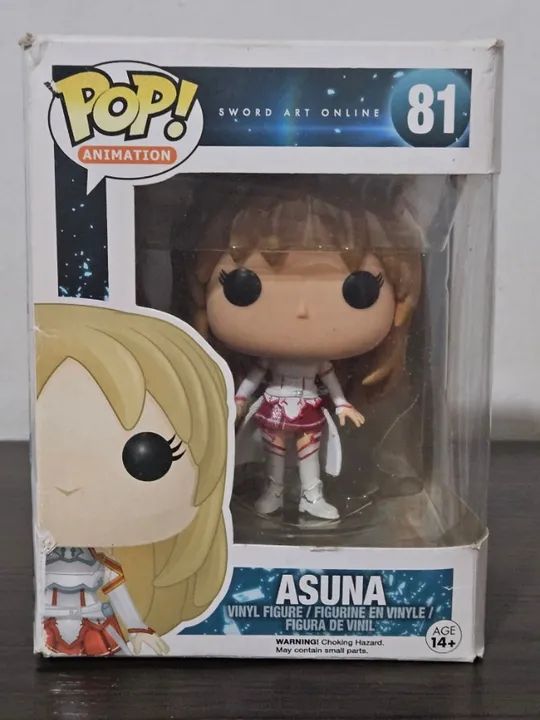 Funko Pop Asuna 81 Caixa Danificada - Sword Art Online SAO