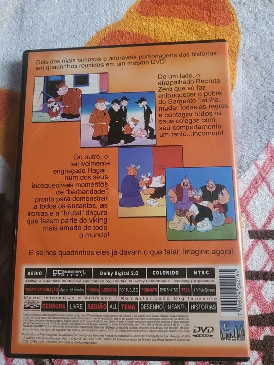 DVD Recruta Zero e Hagar - 2 Histórias - Foto 2