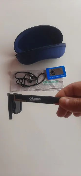 Óculos Masculino Okuma Lente Polarizada Novo !!! - Foto 3