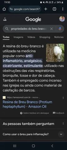 Óleo de OLIBANO BRASILEIRO - Foto 4