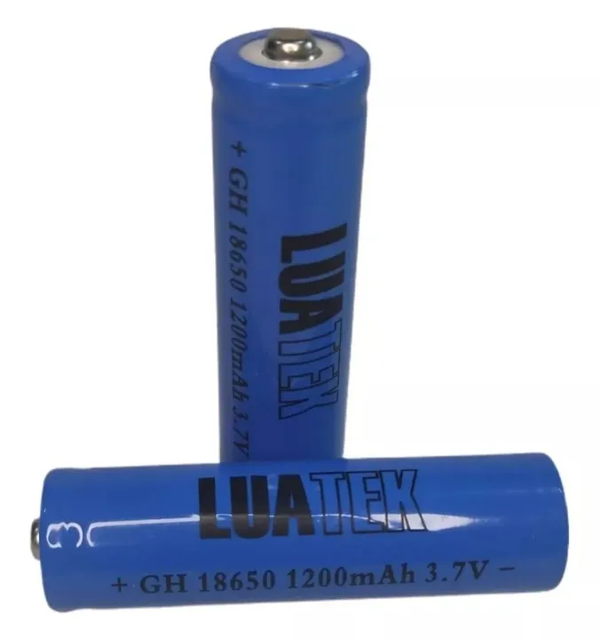 Bateria recarregável célula 3.7 1200mAh