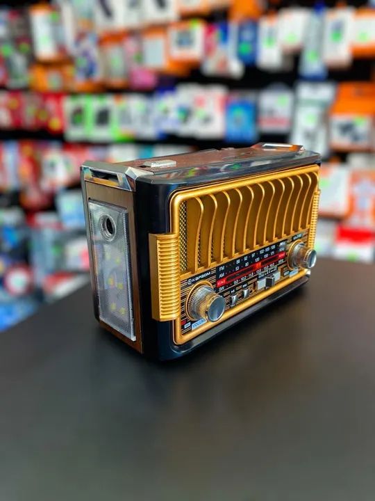 RÁDIO RETRÔ FM AM BLUETOOTH KAPBOM KA-3185 - Foto 2