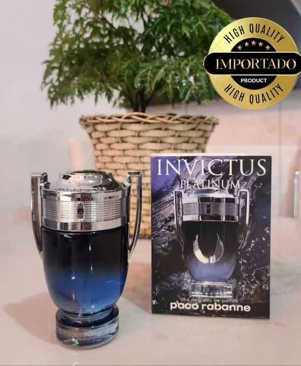 Perfume Invictus Platinum 100ml - Entrega Imediata 