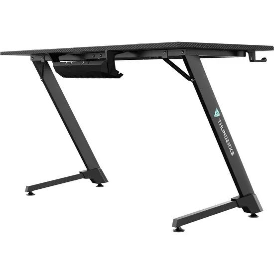 Mesa Gamer ThunderX3 ED5 Preta - WZetta - Foto 5