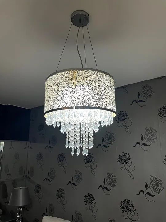 Lustre de Cristal Moderno