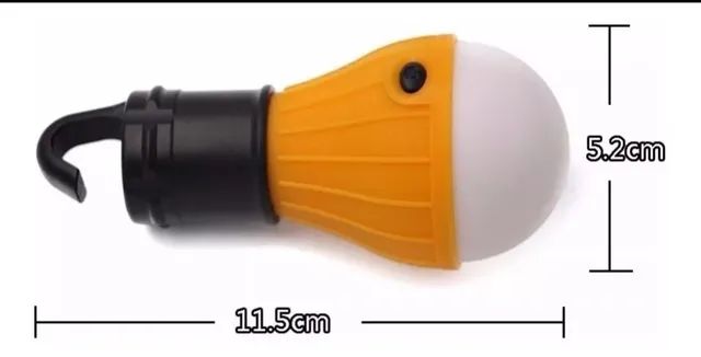 Lâmpada led camping acampamento pesca barraca emergencia + brinde.<br><br> - Foto 5