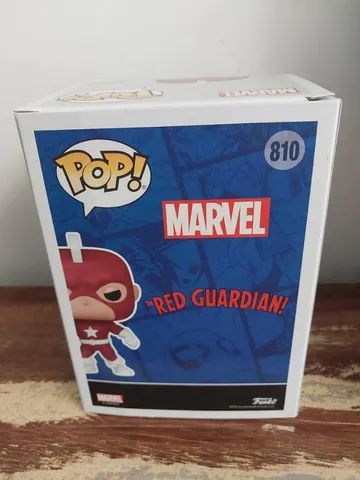 Funko Pop Marvel Year Of Shield Red Guardian Bobblehead 810 - Foto 3