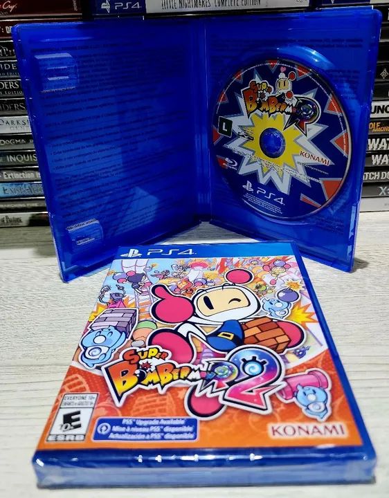 Jogos Ps4 Combo Super Bomberman + Super Bomberman 2 (LACRADO) - Foto 2