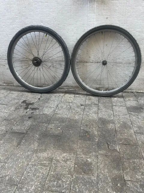 Par de rodas para bicicleta aro 26