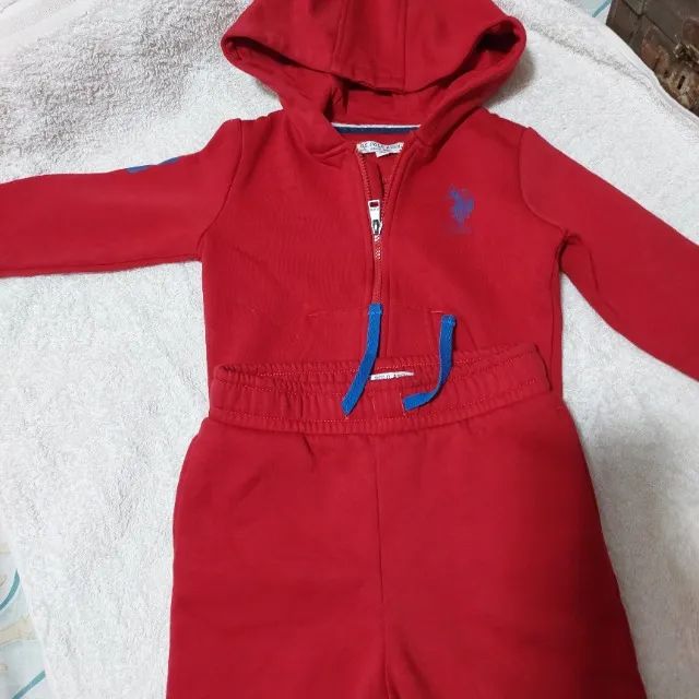 conjunto novo moletom bebê  U.S Polo Assn original importado