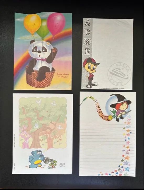 papéis de carta vintage - Foto 2