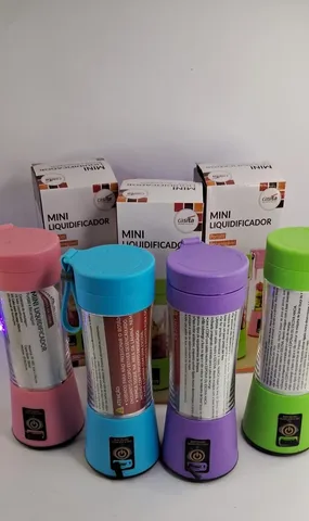 MINI LIQUIDIFICADOR PORTATIL RECARREGÁVEL 380ML
