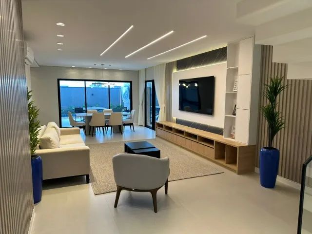 Casa nova entregue 100% Iluminada, Mobiliada e climatizada no Terras Alphaville - Foto 3