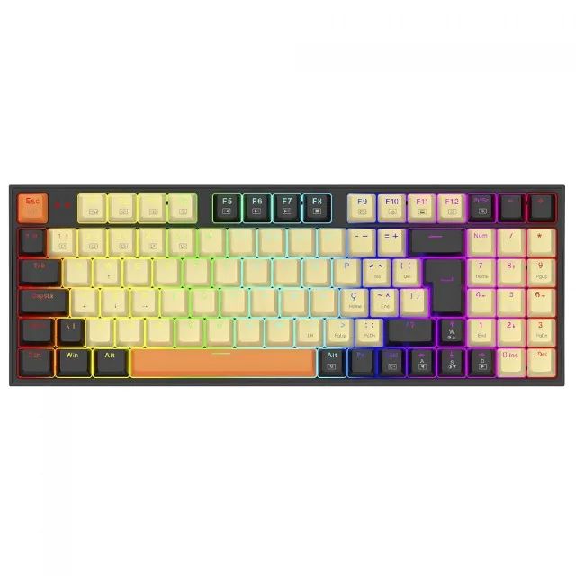 Teclado Mecânico 96% Redragon Kitava RGB Switch Brown - WZetta