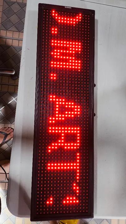 Letreiro em Led Vermelho  - Foto 5