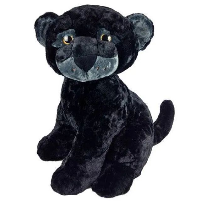 urso pelucia animais selvagens 50cm fe6256 fizzy pantera negra - Foto 2