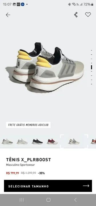 Tênis ADIDAS X_PRL BOOST - Novo - Foto 4