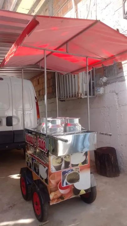 Carrinho de mingau e caldo - completo e pronto para o sucesso! - Foto 4